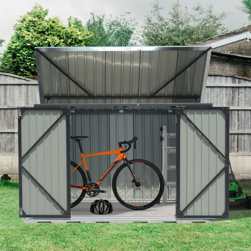 Living And Home Outdoor Storage Shed for Rubbish Bin 1