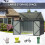 Living And Home Outdoor Storage Shed for Rubbish Bin 4