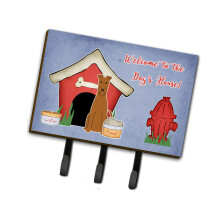 ""Caroline's Treasures Dog House Collection Irish Terrier Leash or Key Holder BB2816TH68 Triple Multicolor""