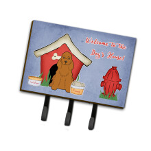 ""Caroline's Treasures Dog House Collection Cocker Spaniel Red Leash or Key Holder BB2849TH68  Triple""