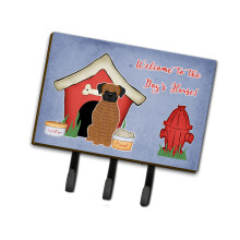 ""Caroline's Treasures Dog House Collection Brindle Boxer Leash or Key Holder BB2871TH68 Triple""