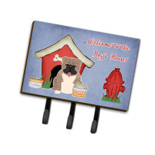 ""Caroline's Treasures Dog House Collection English Bulldog Grey Brindle Leash or Key Holder BB2880TH68 Triple""