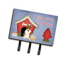 ""Caroline's Treasures Dog House Collection Bull Terrier Brindle Leash or Key Holder BB2891TH68 Triple""