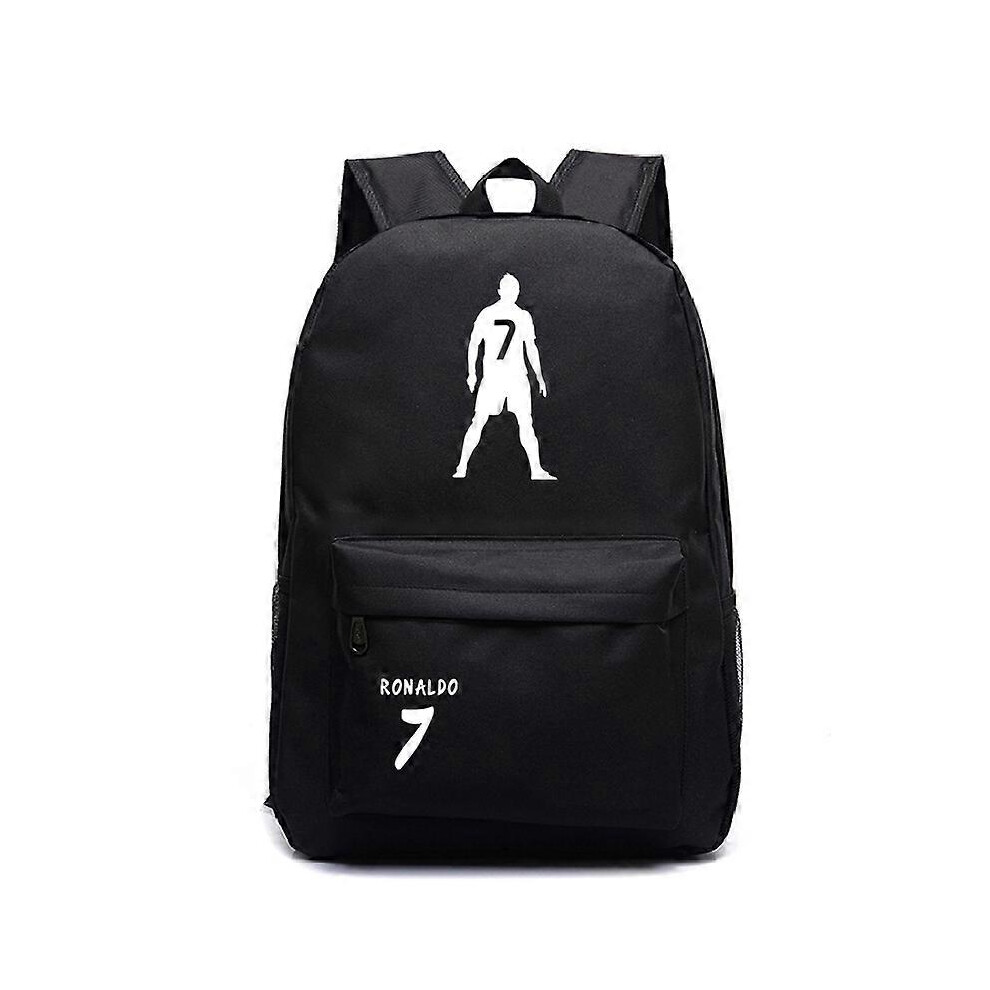 (1, One size) Cristiano Ronaldo Backpack teens Rucksack School Bags Kids Bookbag Boys Girls School Gift Bag Women Bagpack Men Laptop Bag new-image-OPC-PFXQVF6-NEW