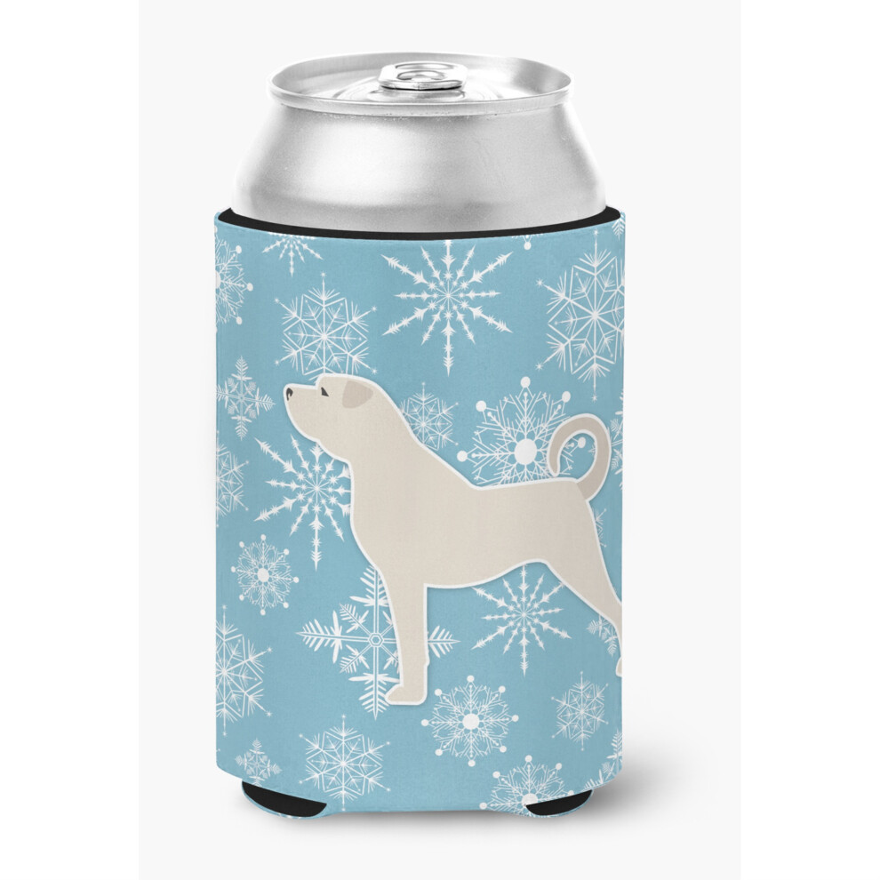 "Caroline's Treasures Winter Schneeflocke Anatolischer Hirte Dosen- Oder Flaschenhalter BB3577CC Dosenhalter Mehrfarbig"-image