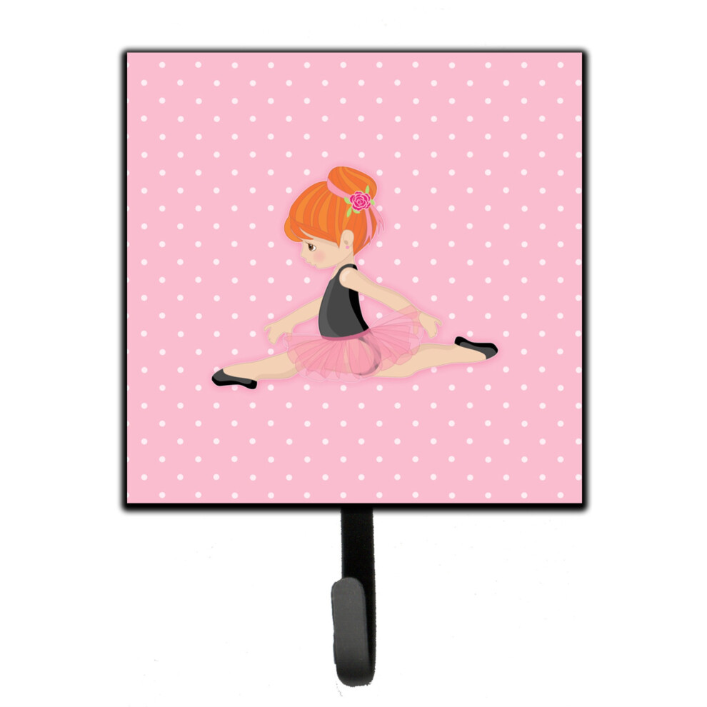 """"Caroline's Treasures Ballerina Roodharige Jete Wandhaak Klein Veelkleurig""""-image