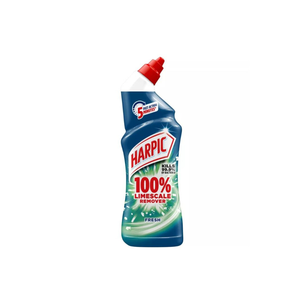 Harpic 100% Limescale Remover Fresh Toilet Cleaner 750ml