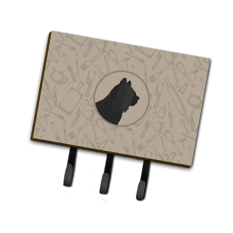 Caroline's Treasures Skye Terrier In Der K Che Haken F R Leine Oder Schl Sselhalter, Mehrfarbig-image