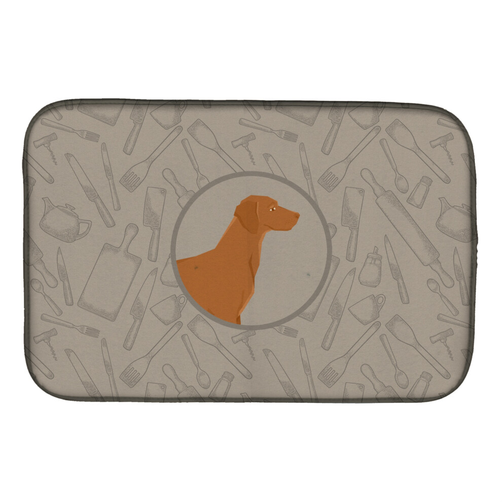 Caroline's Treasures CK2215DDM Vizsla W Kuchni Dysph-Suching-Mats 14X21 Multicolor-image