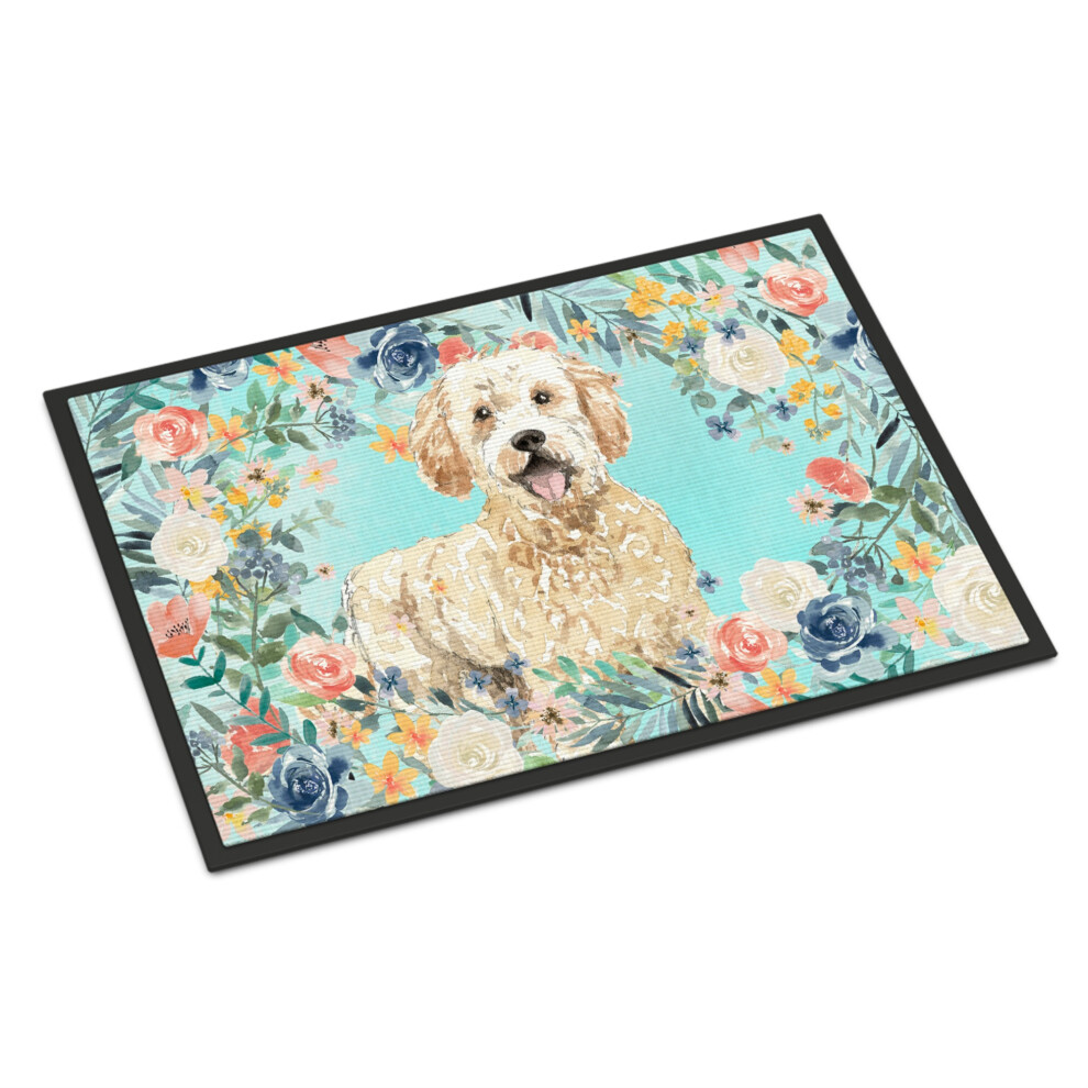 ""Caroline's Treasures Goldendoodle Fu Matte F R Drinnen Oder Drau En, 18 X 27 Zoll, Mehrfarbig""-image