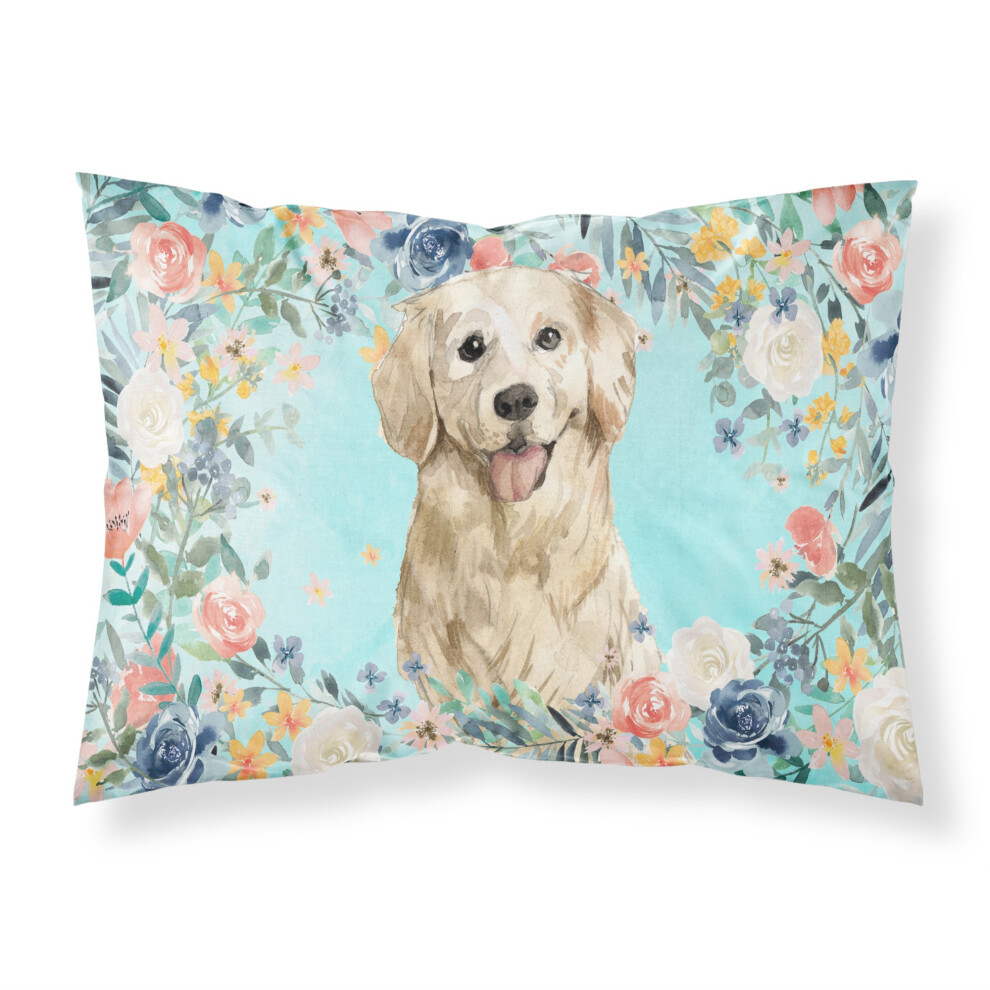 """"Caroline's Treasures Golden Retriever Stoff Standard Kissenbez Ge Mehrfarbig""""-image