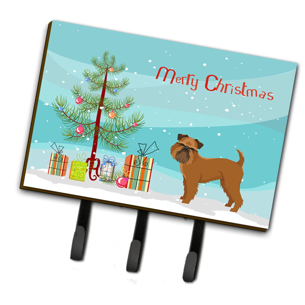 ""Caroline's Treasures Crochets Pour Laisse Ou Porte-Cl S Pour Sapin De No L Griffon De Bruxelles Multicolore""-image