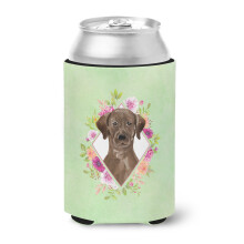 Caroline's Treasures CK4411CC Cokol dov labradorsk zelen kvet v plechovke alebo na fla i, 355 ml, viacfarebn