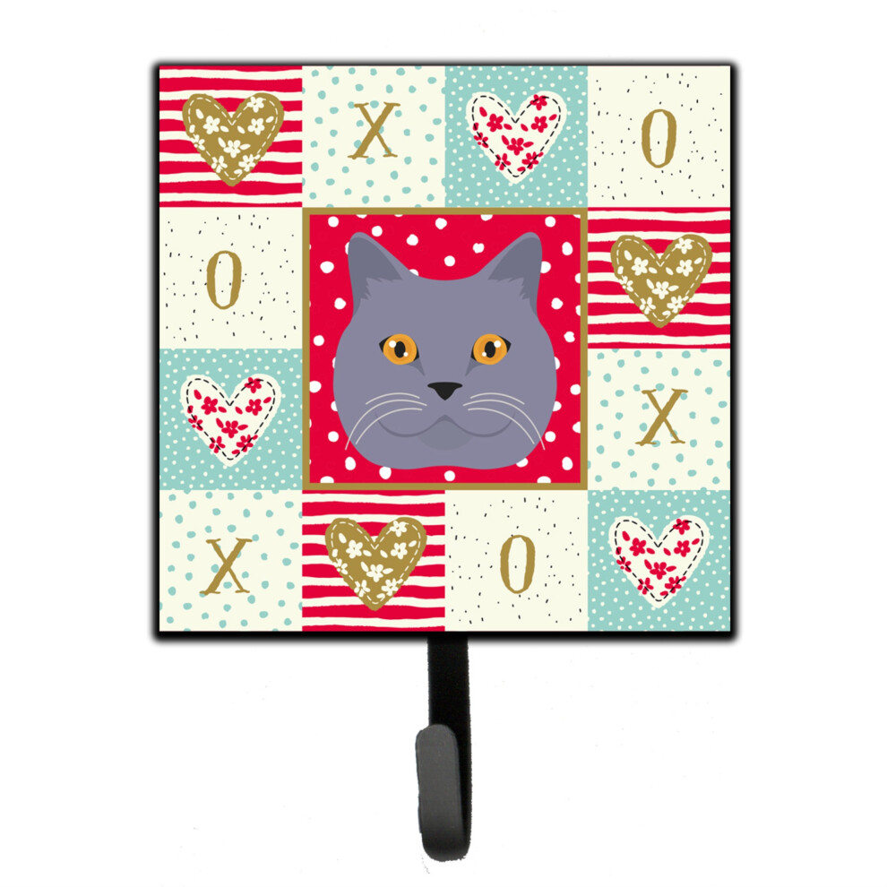 ""Caroline's Treasures Crochets Pour Laisse Ou Porte-Cl S Pour Chat British Shorthair Love Multicolore""-image