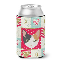 Caroline's Treasures CK5166CC Skookum Cat Love Can or Bottle Hugger Viacfarebn chladiaci n poj Koozies