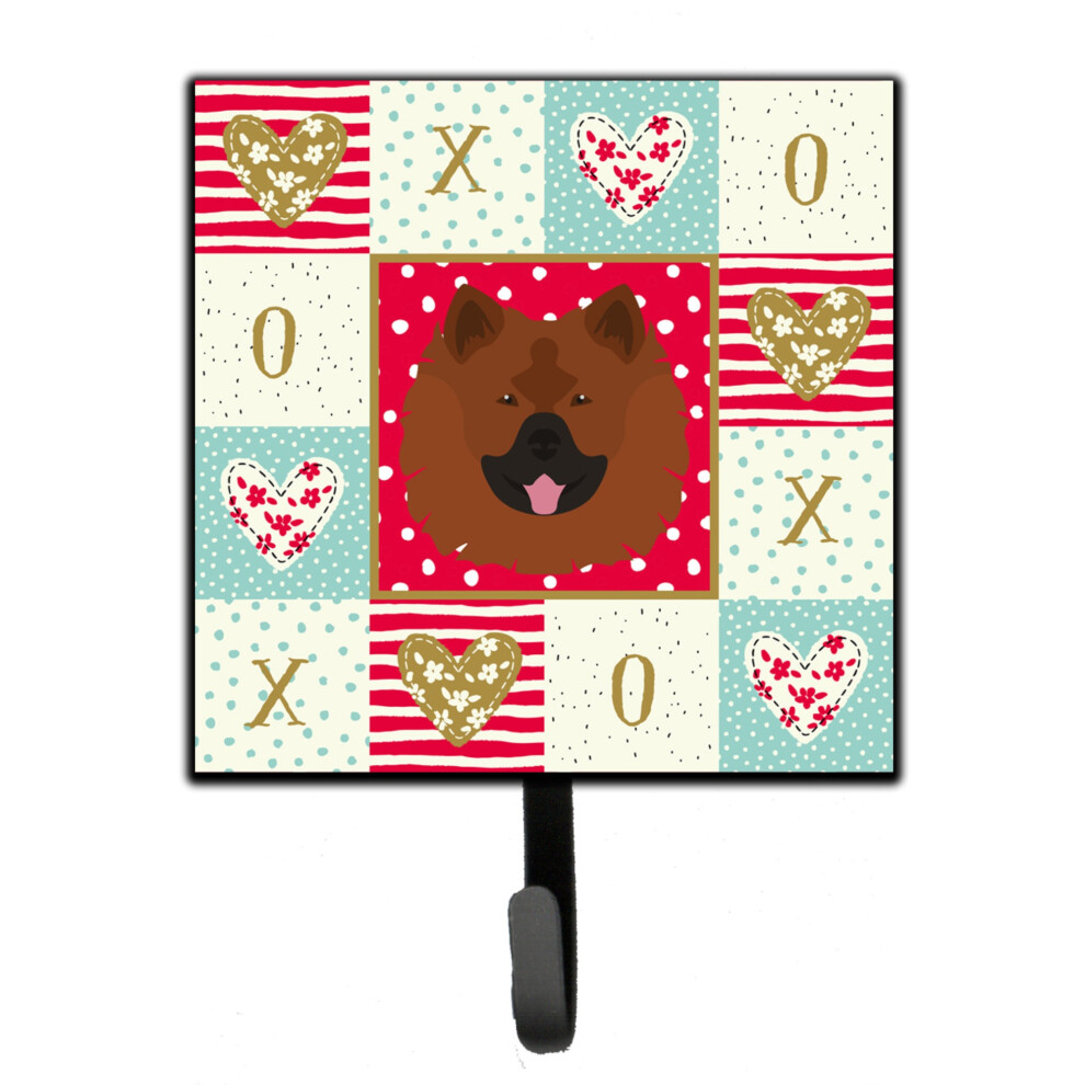 ""Caroline's Treasures Eurasier Love Crochets pour laisse ou porte-cl   s Multicolore""