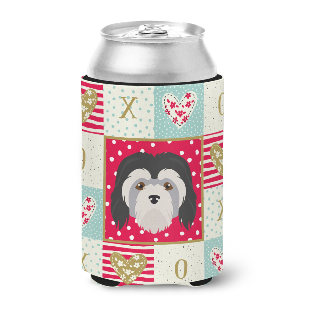"Caroline's Treasures CK5216CC L?Wchen Little Lion Dog Love Dosen- Oder Flaschenhalter F?R Kaltgetr?Nke, Mehrfarbig"-image