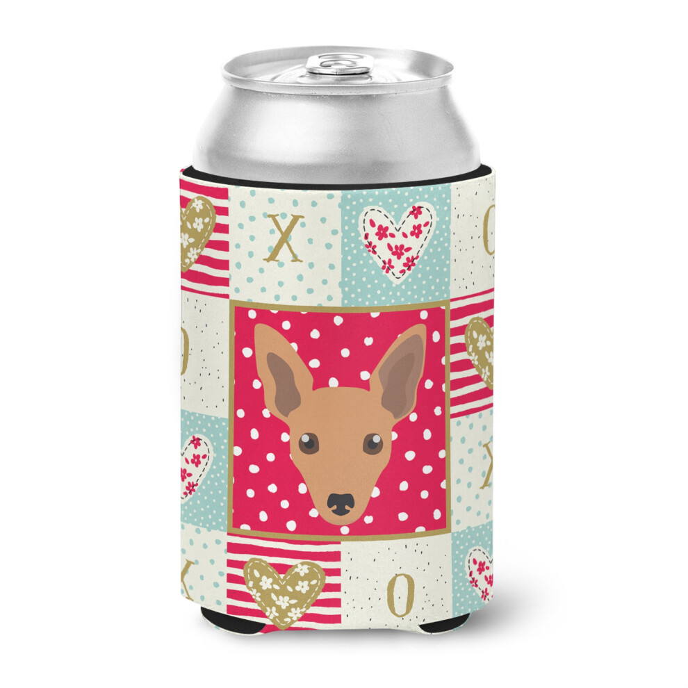 "Caroline's Treasures CK5221CC Miniature Pinscher Love Can Oder Bottle Hugger Kaltgetr?Nke-K?Hler, Mehrfarbig"-image