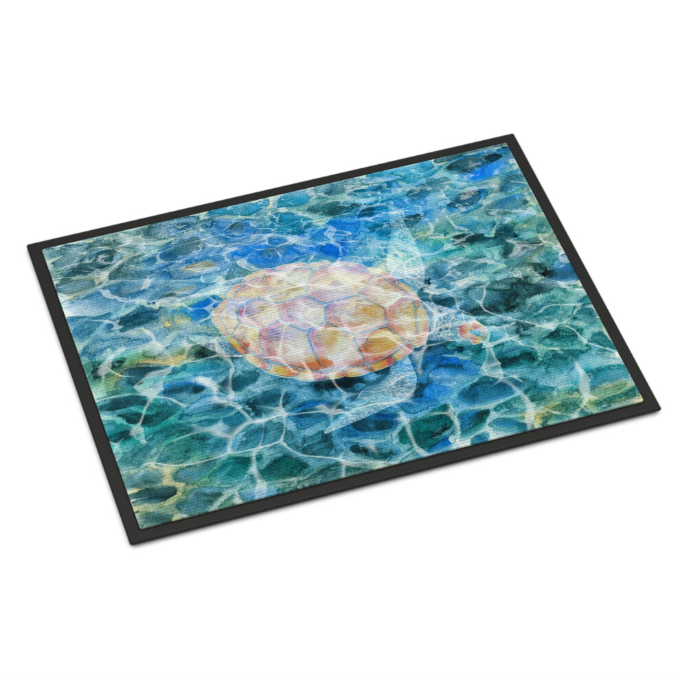 """"Caroline's Treasures Zeeschildpad Onderwater Deurmat 24 H X 36 B"""""""" Multicolor""""-image