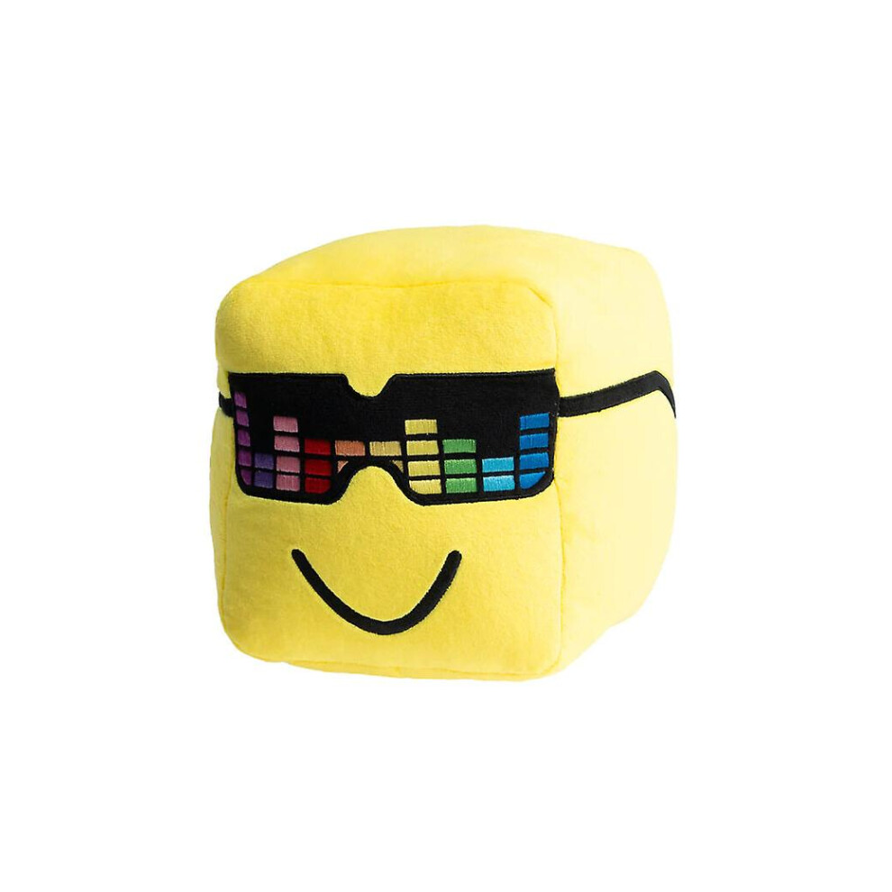 Sunny And Melon Plushie Toy - Yellow Square Stuffed Animal For Children