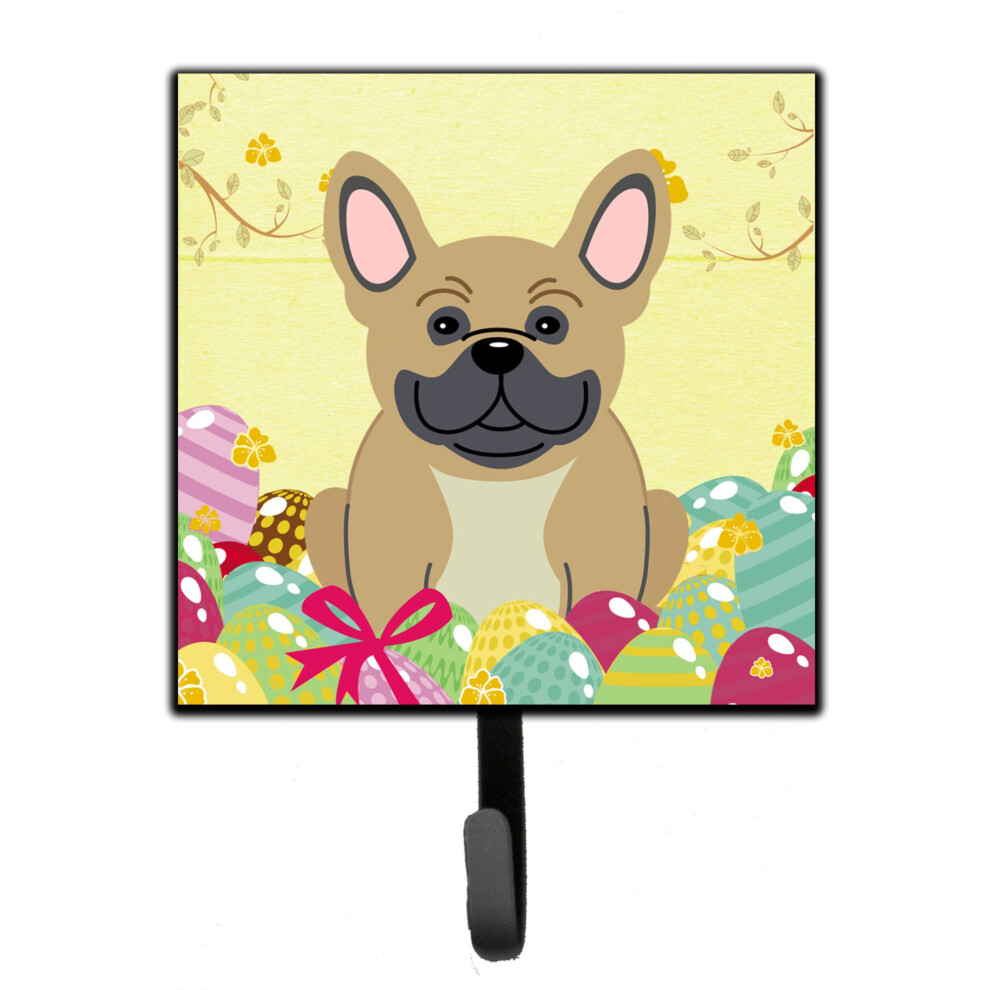 ""Caroline's Treasures Ostereier Franz Sische Bulldogge Creme Wandhaken Klein Mehrfarbig""-image