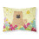 Easter Eggs Chow Chow Cream Fabric Standard Pillowcase 1