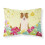 Easter Eggs Border Collie Red White Fabric Standard Pillowcase 1