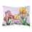 Purple and Yellow Iris Fabric Standard Pillowcase 1