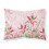 Pink Lillies Fabric Standard Pillowcase 1
