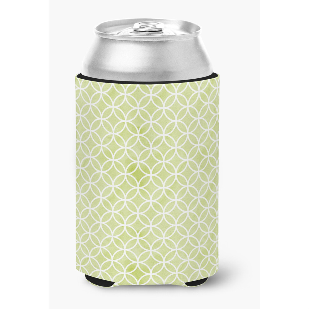 """"C Rculos Geom Tricos Sobre Acuarela Verde Decorativos Para Latas Caroline's Treasures""""-image