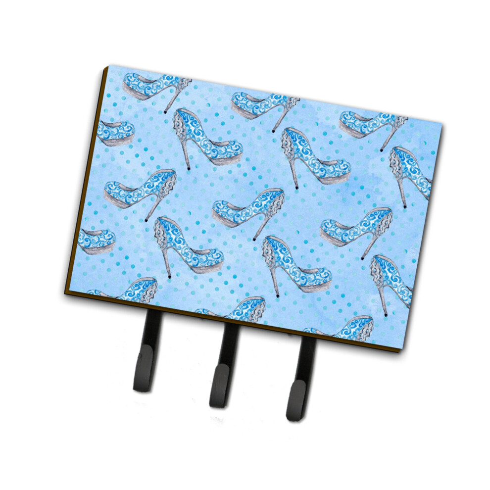 """"Caroline's Treasures Watercolor Popelka Bota V Modrm Nstennm Hcku Triple Multicolor""""-image