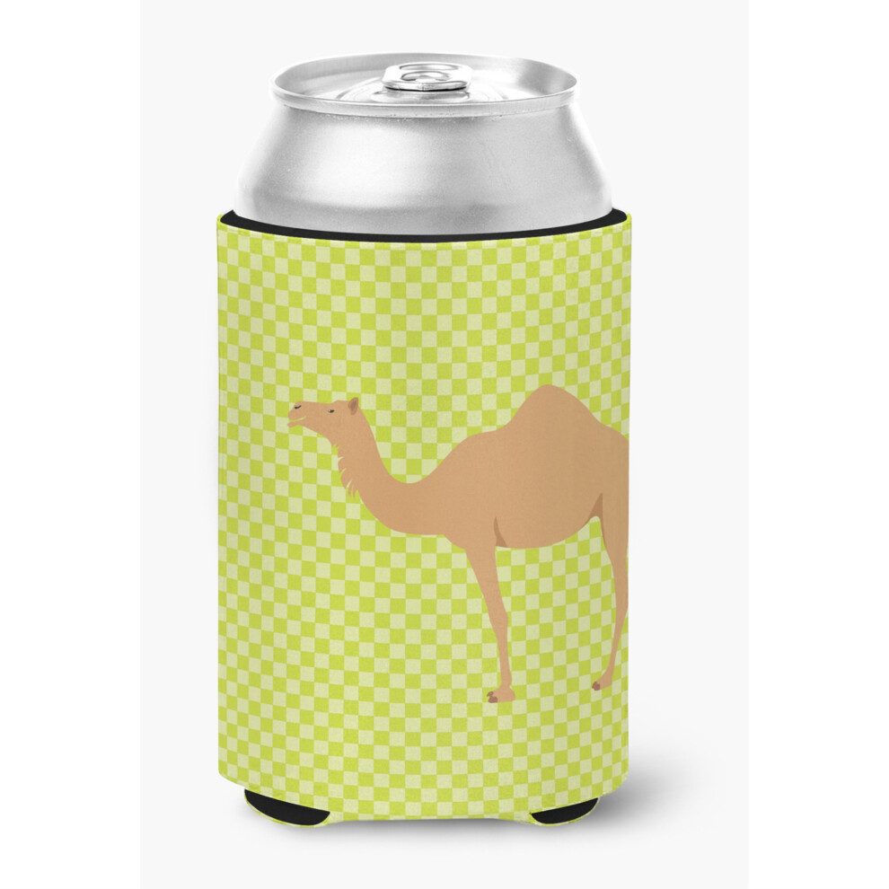 """"Recipiente Decorativo Para Latas De Color Verde Dromedario Y Camello Rabe De Caroline's Treasures""""-image