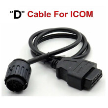 Bmw Icom D Cable Icom-d Motorcycles Motorbikes Obd-ii Diagnostic Cords 10-pin Adaptor