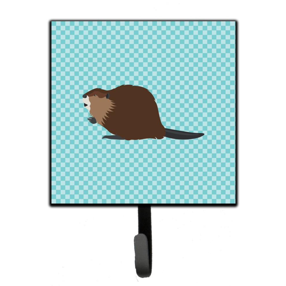 N Stenn H Cik Caroline's Treasures S Modr M Kockovan M Vzorom, Mal , Viacfarebn-image