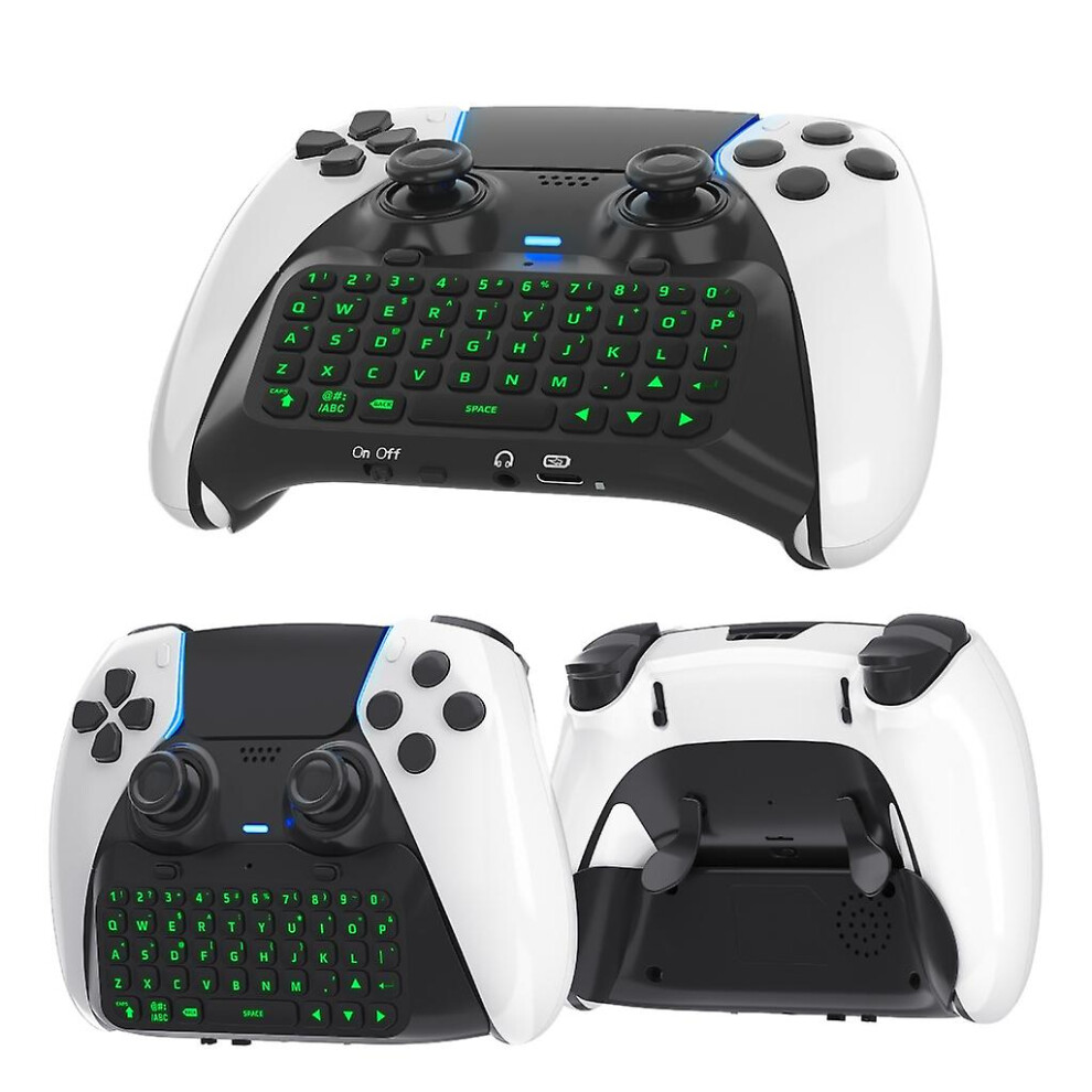 Chatpad Keypad For Ps5 Edge Controller Bluetoothcompatibel Keyboard Backlit