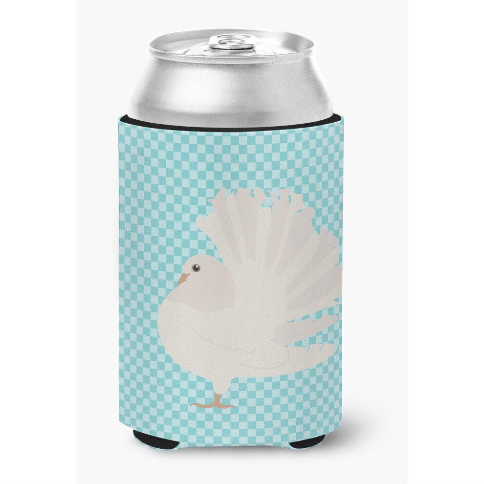 "Caroline's Treasures Porte-Canette DéCoratif à Carreaux Bleus En Forme De Pigeon Argenté Multicolore"-image