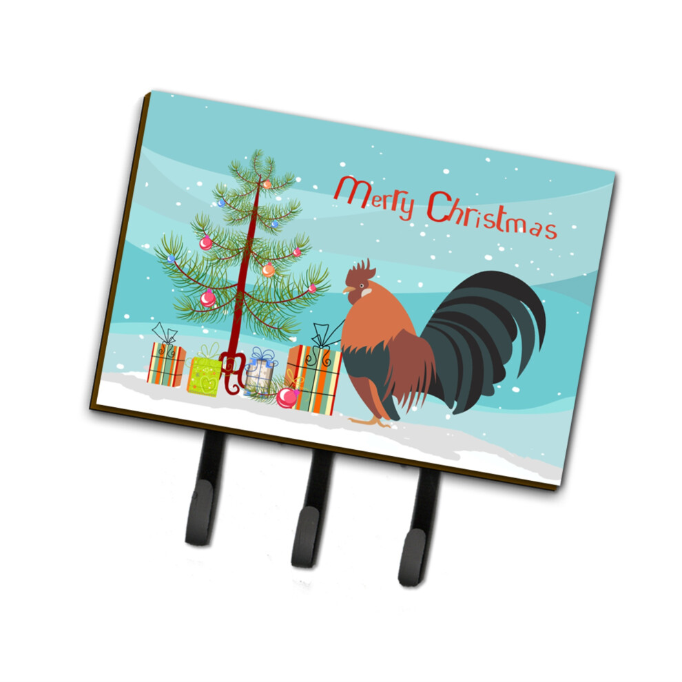 Caroline's Treasures Weihnachts-Wandhaken Dutch Bantam Chicken In Dreifacher Mehrfarbigkeit-image