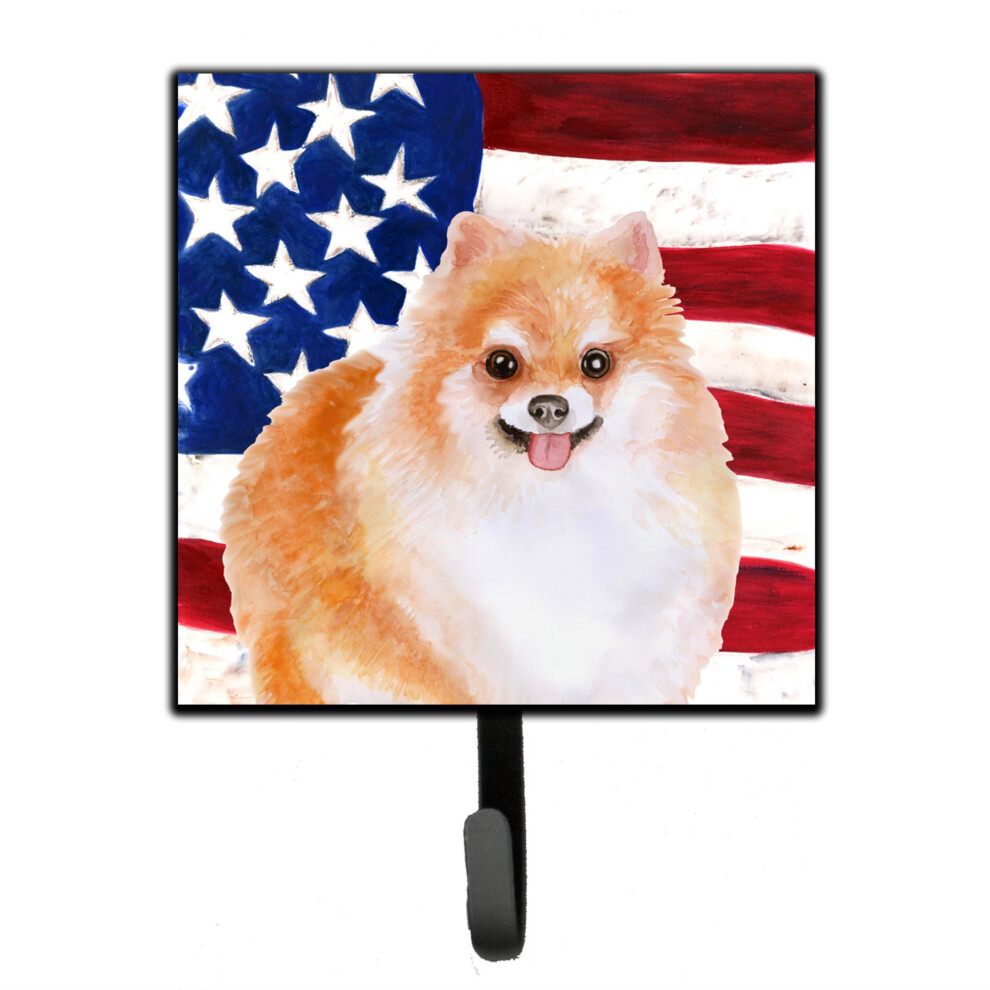 ""Caroline's Treasures Pomeranian #2 Pat Re Murale Patriotique Petit Mod Le Multicolore""-image