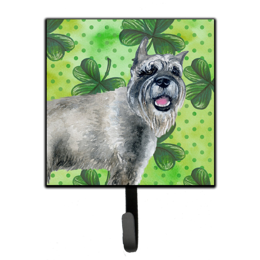 """"Caroline's Treasures Schnauzer St Patrick's Wandhaak Klein Veelkleurig""""-image
