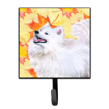 ""Caroline's Treasures Samoyed Fall Wall Hook  Small  Multicolor""