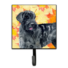 ""Caroline's Treasures Giant Schnauzer Fall Wall Hook  Small  Multicolor""