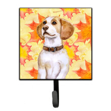 ""Caroline's Treasures Beagle Fall Wall Hook  Small  Multicolor""