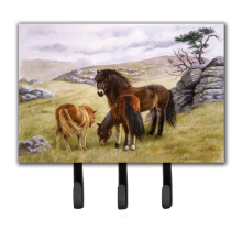 ""Caroline's Treasures Horses in the Meadow Leash or Key Holder BDBA0189TH68  Triple""