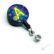 """" Scrisoarea comorilor lui Caroline O monograma albastru rotile retractabile cu tambur multicolor (CJ1011-ABR) """"
