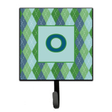 ""Caroline's Treasures CJ1020-OSH4 Letter O Initial Monogram-Blue Argoyle Leash Holder or Key Hook  Small  Multicolor""