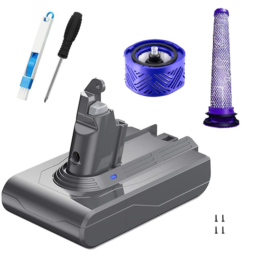 21.6v V6 Dc62 Battery Adapter filters Full Kit Replace For V6 Sv04 Sv03 Dc58 Dc59 Dc61 Dc74 Animal