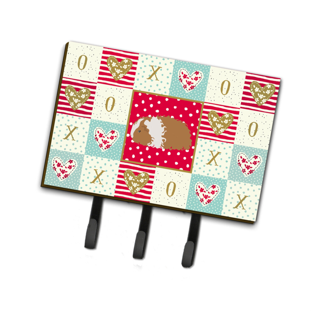 ""Caroline's Treasures Texel Guinea Pig Love Crochets Pour Laisse Ou Porte-Cl S Multicolore""-image