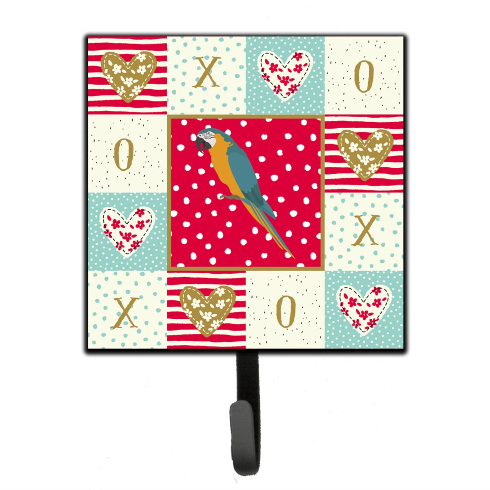 Caroline's Treasures Makaw Love Smycz Lub Kluczowe Haki Uczeszczajacego Wielokolorowe-image