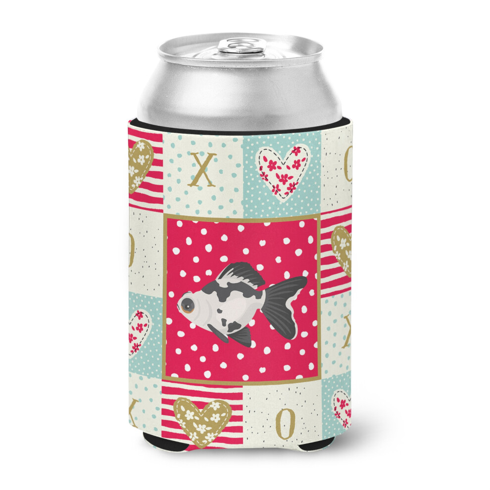 ?Caroline's Treasures CK5480CC Teleskopauge Goldfisch Love Dosen- Oder Flaschenhalter Kaltgetr?Nke-K?Hler, Mehrfarbig?-image