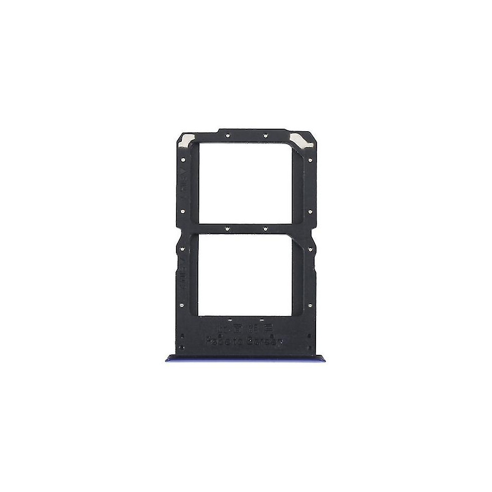 (Blue) For Oppo Reno Sim Card Tray   Sim / Micro Sd Card Tray